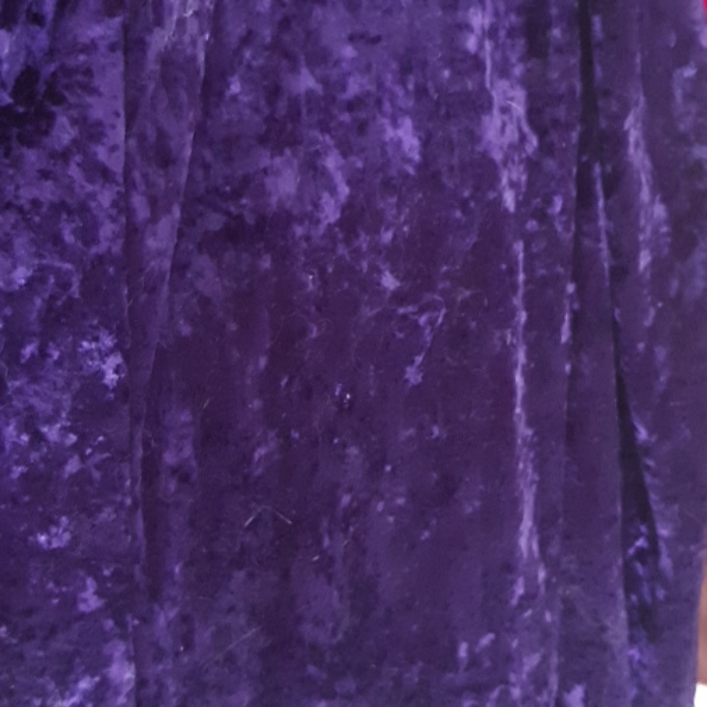 All That Jazz floor length velvet gown - Size M - Picture 9 of 10